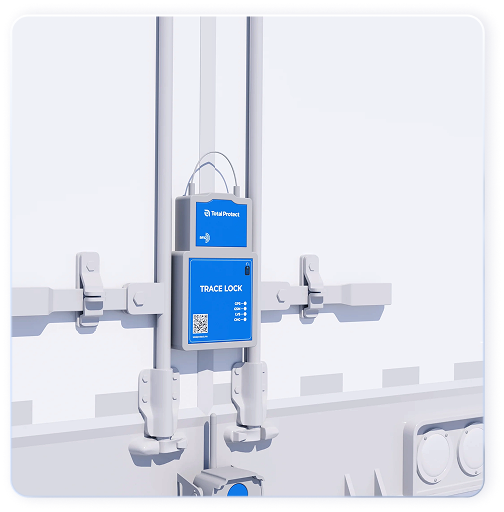Candado Trace Lock instalado en puerta